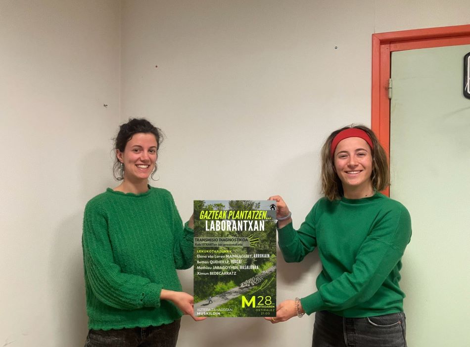 Laborantxan transmisioneaz gaüaldi bat antolatzen dü Pitxu gaztetxeak